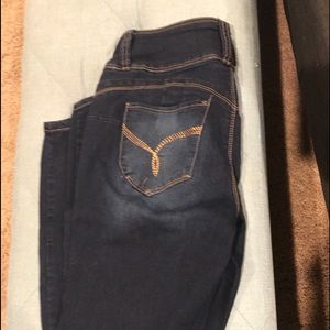 YMI Wanna Better Butt Skinny Jean Dark Wash Sz 7